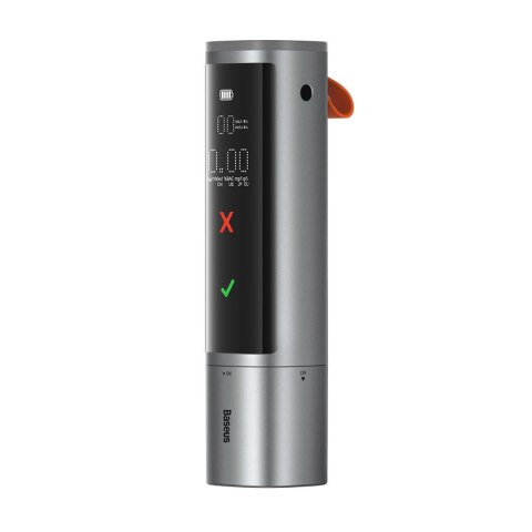 Elektroniczny alkomat cyfrowy Pro Series bezprzewodowy 470mAh - szary BASEUS Elektroniczny alkomat cyfrowy Pro Series bezprzewodowy 470mAh - szary BASEUS