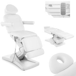 Fotel kosmetyczny do tatuażu masażu spa BOLZANO - biały Physa