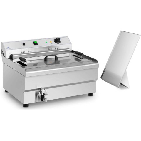 Smażalnik do pączków ryb frytek z ociekaczem 9000 W 30 l 400 V Royal Catering Smażalnik do pączków ryb frytek z ociekaczem 9000 W 30 l 400 V Royal Catering