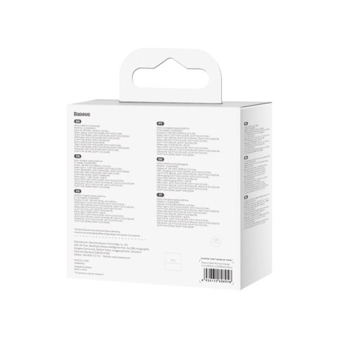 Szybka uniwersalna ładowarka sieciowa GaN5 Pro USB-C / USB 100W - czarny BASEUS Szybka uniwersalna ładowarka sieciowa GaN5 Pro USB-C / USB 100W - czarny BASEUS