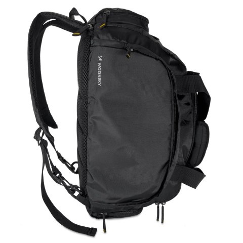 Torba sportowa podróżna plecak bagaż podręczny 40x20x25cm czarny WOZINSKY Torba sportowa podróżna plecak bagaż podręczny 40x20x25cm czarny WOZINSKY