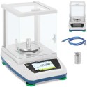 Waga laboratoryjna analityczna ze szklaną osłoną panelem dotykowym LCD 300 g / 0.001 g Steinberg Systems