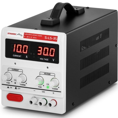 Zasilacz laboratoryjny serwisowy 0-30 V 0-10 A DC 300 W LED Stamos Soldering