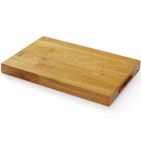 Deska do serwowania podawania potraw DĘBOWA 42x28cm grubość 4cm Hendi Deska do serwowania podawania potraw DĘBOWA 42x28cm grubość 4cm Hendi