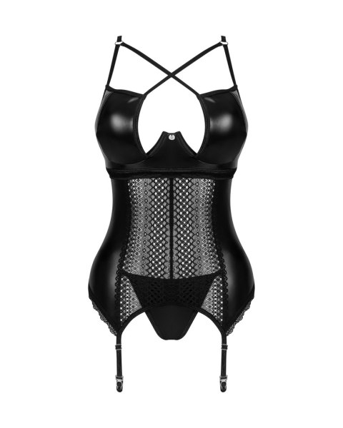 Gorset Norides + stringi GRATIS! Czarny M/L Gorset Norides + stringi GRATIS! Czarny M/L