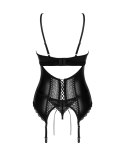 Gorset Norides + stringi GRATIS! Czarny M/L