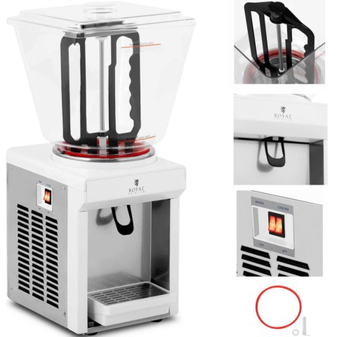 Dyspenser dozownik chłodzący z mieszadłem do soków napojów 25 l 240 W Royal Catering Dyspenser dozownik chłodzący z mieszadłem do soków napojów 25 l 240 W Royal Catering