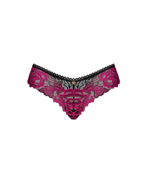 Figi Rosenty Czarno-Różowy M/L Figi Rosenty Czarno-Różowy M/L