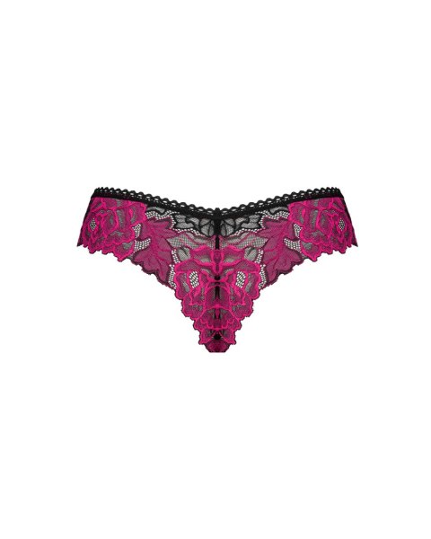 Figi Rosenty Czarno-Różowy M/L Figi Rosenty Czarno-Różowy M/L