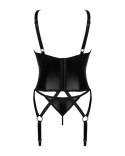 Gorset Armares + stringi GRATIS! Czarny XL/XXL