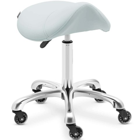 Taboret stołek hoker kosmetyczny siodłowy na kółkach York do 150 kg pistacjowy Physa Taboret stołek hoker kosmetyczny siodłowy na kółkach York do 150 kg pistacjowy Physa