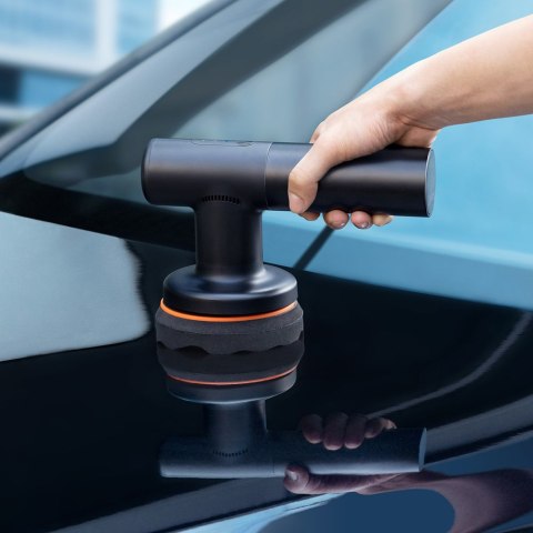 Bezprzewodowa elektryczna maszyna polerska polerka do wosku 30W czarna BASEUS Bezprzewodowa elektryczna maszyna polerska polerka do wosku 30W czarna BASEUS