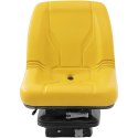 Siedzenie fotel uniwersalny do ciągnika traktorka kosiarki 47 x 38 cm - żółty Hillvert