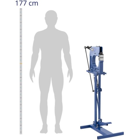 Spęczarko rozciągarka do blachy 1.5 mm z pedałem nożnym MSW Spęczarko rozciągarka do blachy 1.5 mm z pedałem nożnym MSW