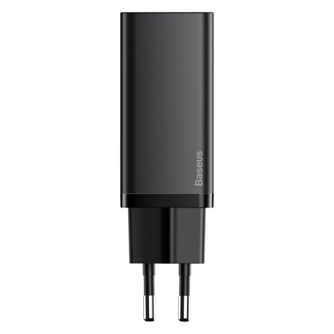 Szybka ładowarka sieciowa GaN2 Pro USB USB-C QC PD 65W czarny BASEUS Szybka ładowarka sieciowa GaN2 Pro USB USB-C QC PD 65W czarny BASEUS