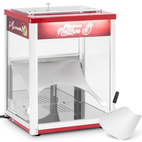 Pogrzewacz witryna grzewcza do nachos popcornu podświetlana LED 45L Royal Catering Pogrzewacz witryna grzewcza do nachos popcornu podświetlana LED 45L Royal Catering
