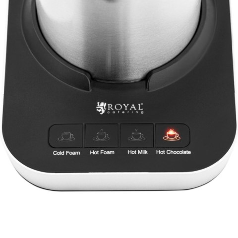 Profesjonalny indukcyjny spieniacz podgrzewacz do mleka 0.6L Royal Catering Profesjonalny indukcyjny spieniacz podgrzewacz do mleka 0.6L Royal Catering
