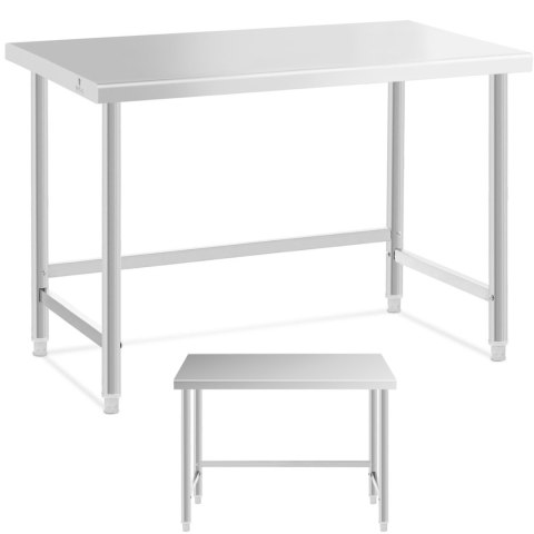 Stół blat roboczy stalowy nierdzewny 120x60cm Royal Catering Stół blat roboczy stalowy nierdzewny 120x60cm Royal Catering
