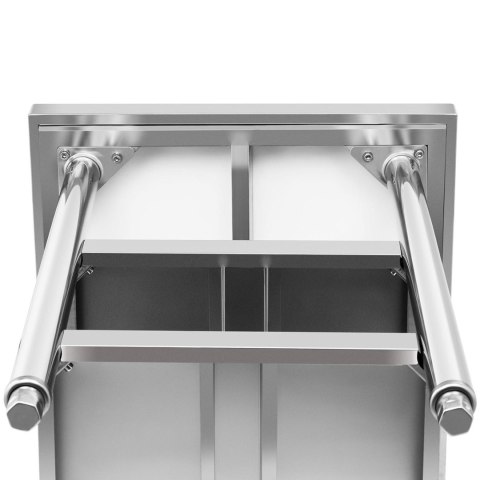 Stół blat roboczy stalowy nierdzewny z 2 półkami 150x60cm Royal Catering Stół blat roboczy stalowy nierdzewny z 2 półkami 150x60cm Royal Catering