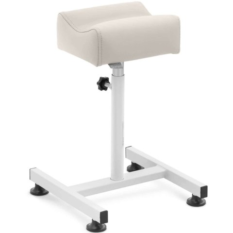 Podnóżek kosmetyczny do pedicure 24x22cm wys. 47-67cm - kremowy Physa Podnóżek kosmetyczny do pedicure 24x22cm wys. 47-67cm - kremowy Physa
