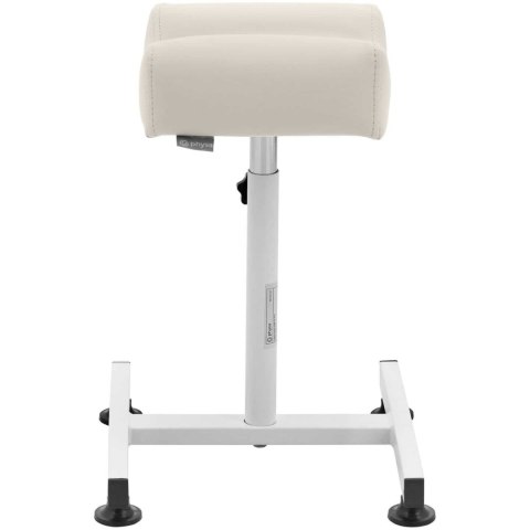 Podnóżek kosmetyczny do pedicure 24x22cm wys. 47-67cm - kremowy Physa Podnóżek kosmetyczny do pedicure 24x22cm wys. 47-67cm - kremowy Physa