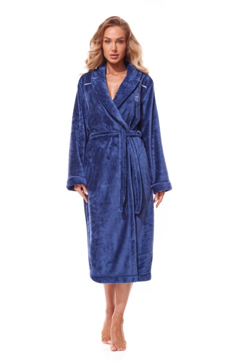 Szlafrok Lux Long 2312 Navy Navy L Szlafrok Lux Long 2312 Navy Navy L