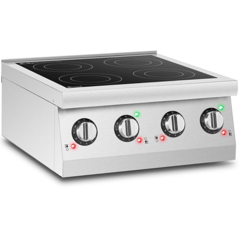 Kuchnia indukcyjna 4 palnikowa nastawna 6000 W Royal Catering Kuchnia indukcyjna 4 palnikowa nastawna 6000 W Royal Catering
