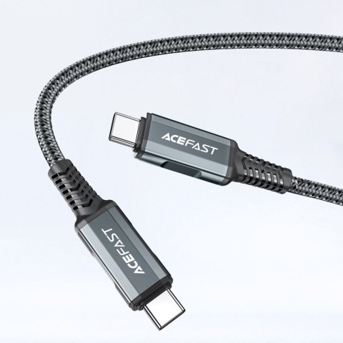 2w1 Ładowarka sieciowa z kablem USB-C + przejściówka adapter USB-C - HDMI 4K biały ACEFAST 2w1 Ładowarka sieciowa z kablem USB-C + przejściówka adapter USB-C - HDMI 4K biały ACEFAST