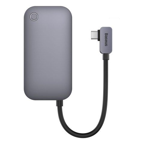 6w1 Rozdzielacz portów PadJoy HUB USB do tabletu smartfona USB-C HDMI SD TF ciemnoszary BASEUS 6w1 Rozdzielacz portów PadJoy HUB USB do tabletu smartfona USB-C HDMI SD TF ciemnoszary BASEUS