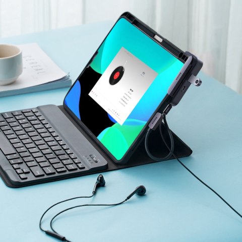 6w1 Rozdzielacz portów PadJoy HUB USB do tabletu smartfona USB-C HDMI SD TF ciemnoszary BASEUS 6w1 Rozdzielacz portów PadJoy HUB USB do tabletu smartfona USB-C HDMI SD TF ciemnoszary BASEUS