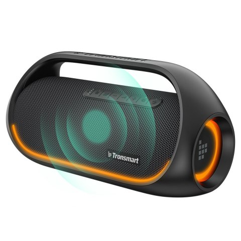 Głośnik bezprzewodowy Bluetooth Bang wodoodporny 60W z funkcją Powerbank czarny Tronsmart Głośnik bezprzewodowy Bluetooth Bang wodoodporny 60W z funkcją Powerbank czarny Tronsmart