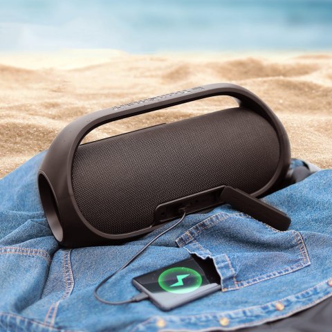 Głośnik bezprzewodowy Bluetooth Bang wodoodporny 60W z funkcją Powerbank czarny Tronsmart Głośnik bezprzewodowy Bluetooth Bang wodoodporny 60W z funkcją Powerbank czarny Tronsmart