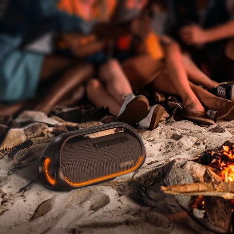 Głośnik bezprzewodowy Bluetooth Bang wodoodporny 60W z funkcją Powerbank czarny Tronsmart Głośnik bezprzewodowy Bluetooth Bang wodoodporny 60W z funkcją Powerbank czarny Tronsmart