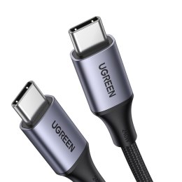 Kabel przewód w oplocie USB-C Power Delivery 240W 5A 2m szary UGREEN