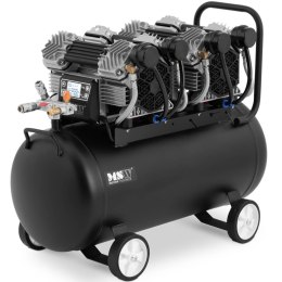 Kompresor bezolejowy sprężarka powietrza 50 litrów 3-12bar 3000W MSW