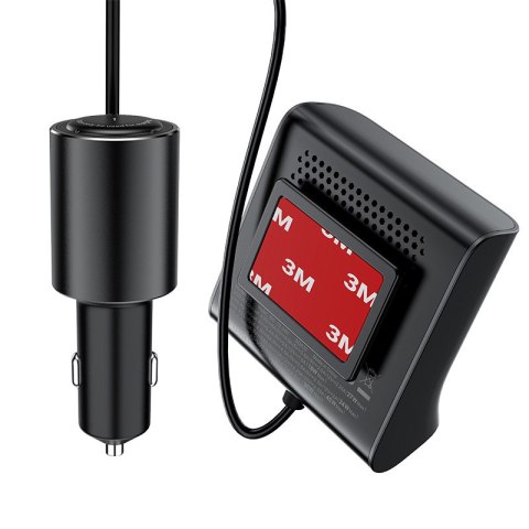 Ładowarka samochodowa stacja ładująca 90W USB-C 3x USB QC 3.0 czarny ACEFAST Ładowarka samochodowa stacja ładująca 90W USB-C 3x USB QC 3.0 czarny ACEFAST