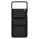 Skórzane etui pokrowiec do Galaxy Z Flip4 Flap Leather Cover czarny SAMSUNG