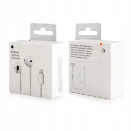 Słuchawki douszne Apple EarPods z końcówką Lightning do iPhone białe Apple