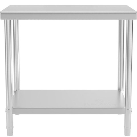 Stół blat roboczy stalowy nierdzewny z półką 90x60cm Royal Catering Stół blat roboczy stalowy nierdzewny z półką 90x60cm Royal Catering