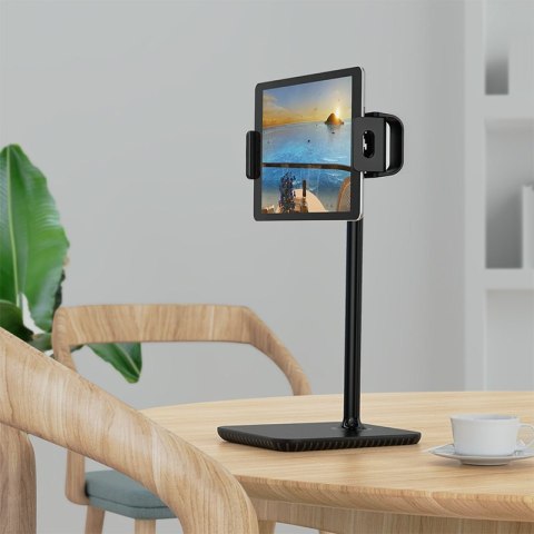 Teleskopowy stojak na biurko uchwyt do telefonu i tabletu 135-230mm szer czarny ACEFAST Teleskopowy stojak na biurko uchwyt do telefonu i tabletu 135-230mm szer czarny ACEFAST