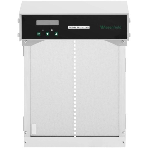 Automatyczna klapa drzwi do kurnika z czujnikiem światła 6 V LCD WIESENFIELD Automatyczna klapa drzwi do kurnika z czujnikiem światła 6 V LCD WIESENFIELD