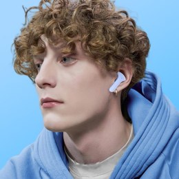 Dokanałowe słuchawki bezprzewodowe TWS Bluetooth jasnoniebieski ACEFAST