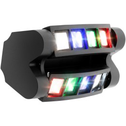Oświetlenie sceniczne etradowe CON.LED-110 ruchoma głowa Spider 8 LED 27W RGBW SINGERCON