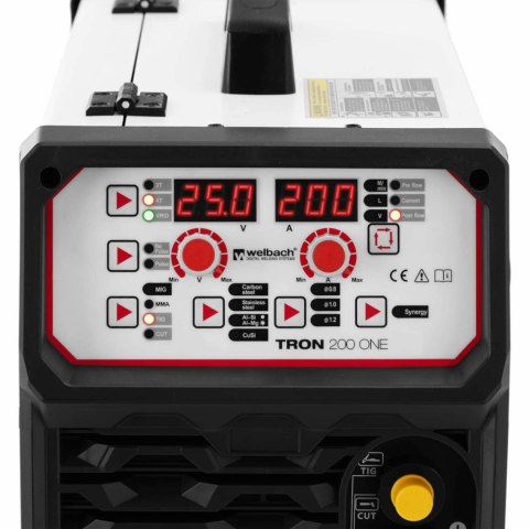 Spawarka migomat z przecinarką plazmową TRON 200 TIG MIG/MAG 200A PLASMA 50A 230V Stamos Germany Spawarka migomat z przecinarką plazmową TRON 200 TIG MIG/MAG 200A PLASMA 50A 230V Stamos Germany