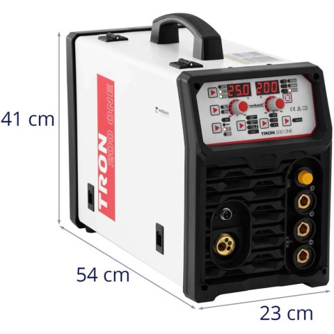 Spawarka migomat z przecinarką plazmową TRON 200 TIG MIG/MAG 200A PLASMA 50A 230V Stamos Germany Spawarka migomat z przecinarką plazmową TRON 200 TIG MIG/MAG 200A PLASMA 50A 230V Stamos Germany