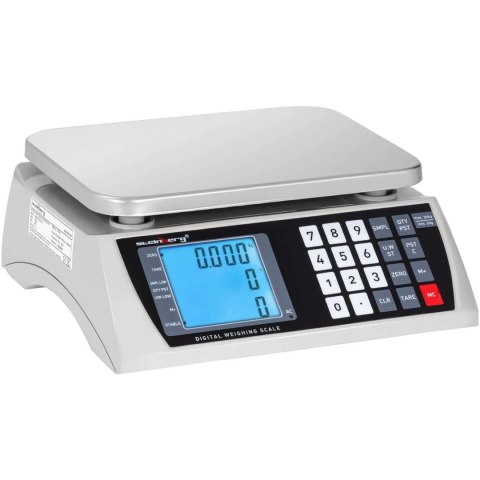Waga sklepowa handlowa licząca LCD 22.3 x 17.4 cm 30 kg / 1 g Steinberg Systems Waga sklepowa handlowa licząca LCD 22.3 x 17.4 cm 30 kg / 1 g Steinberg Systems