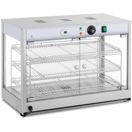Witryna grzewcza podgrzewana do prezentacji żywności 3 półki 25-85C 1200W Royal Catering