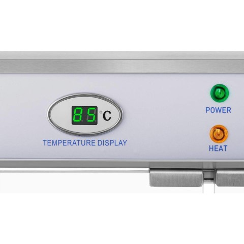 Witryna grzewcza podgrzewana do prezentacji żywności 3 półki 25-85C 1200W Royal Catering Witryna grzewcza podgrzewana do prezentacji żywności 3 półki 25-85C 1200W Royal Catering