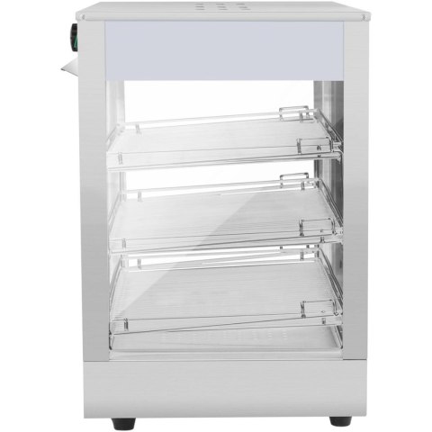 Witryna grzewcza podgrzewana do prezentacji żywności 3 półki 25-85C 1200W Royal Catering Witryna grzewcza podgrzewana do prezentacji żywności 3 półki 25-85C 1200W Royal Catering