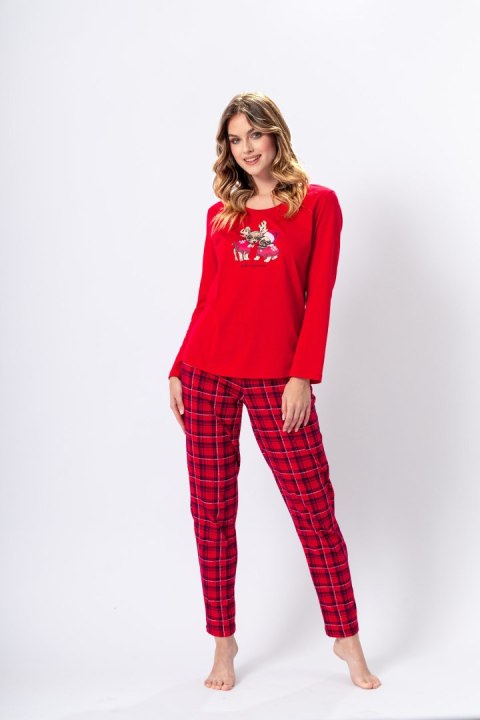 Piżama Alina 1388 Czerwony XL